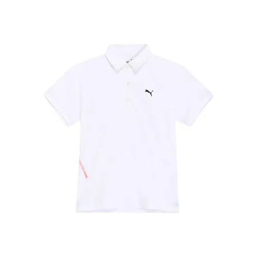 PUMA Golf Поло Женское Белое Светлое