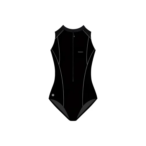 TOSWIM Черный Женские Ван-Пис Купальники