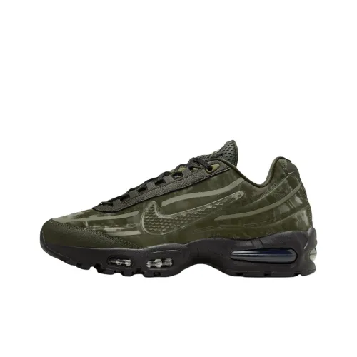 WORKSOUT x Nike Air Max 95 Устойчивый к истиранию Низкий Топ Повседневные Беговые кроссовки Унисекс Зеленый