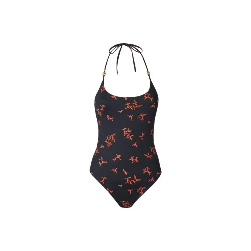 FENDI SS25 Ван-Пис Купальник Женский Черный