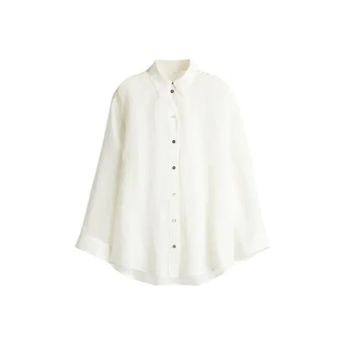 H&M Белые Женские Рубашки