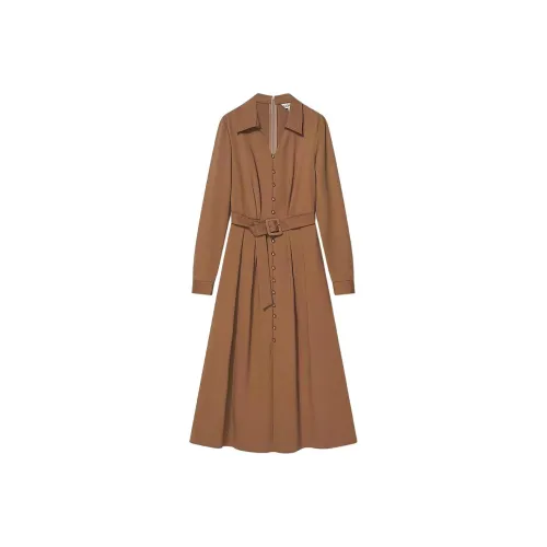 COVERINS Длинное платье с длинными рукавами женское