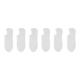 Мужской, Invisible, White [6 Pack] BX07