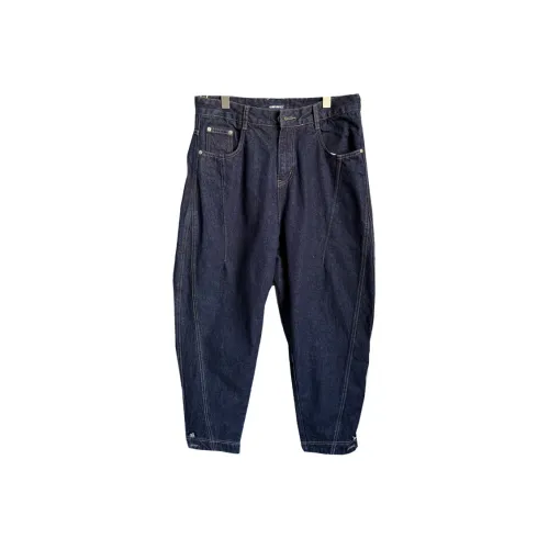 ZHANDASHUAI Синие Унисекс Джинсы