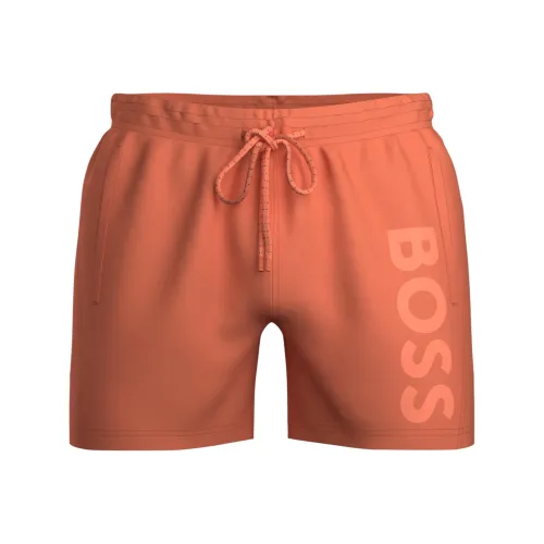 Hugo Boss Повседневные шорты Мужские Оранжевые