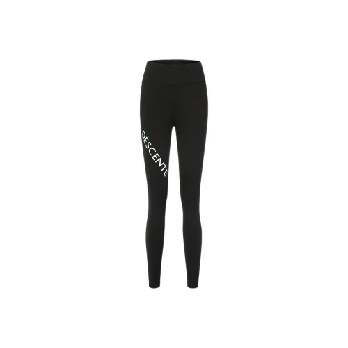 DESCENTE Женские STUDIO BK Черные Женские Спортивные Брюки