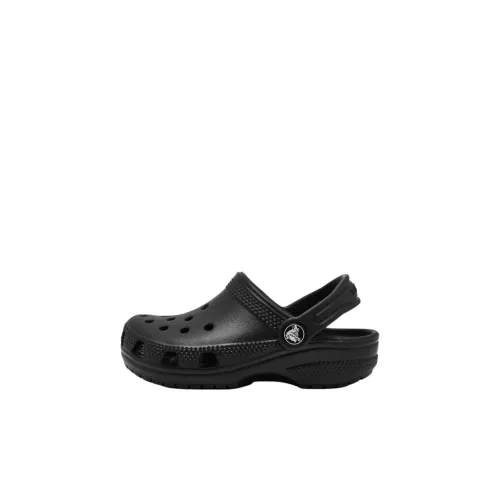 Crocs Classic Clog Slip-Resistant Abrasion-Resistant Низкий Топ Обувь для Малышей Черный Infant и Toddler
