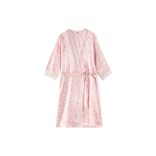 FENTENGCARE Розовый Женские Банные халаты