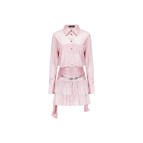 GIMING Длинное платье с длинными рукавами женское