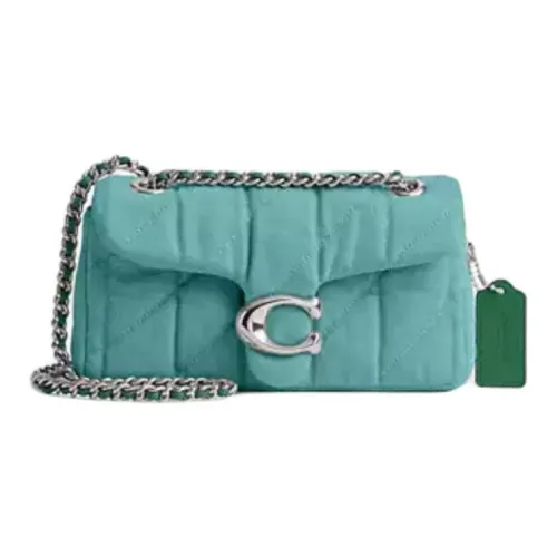 COACH Tabby Хлопок Сумка через плечо Сумка на плечо Маленькая Женская Плющ