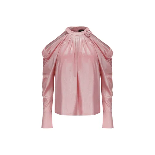 GIMING Розовый Женские Короткие Топы