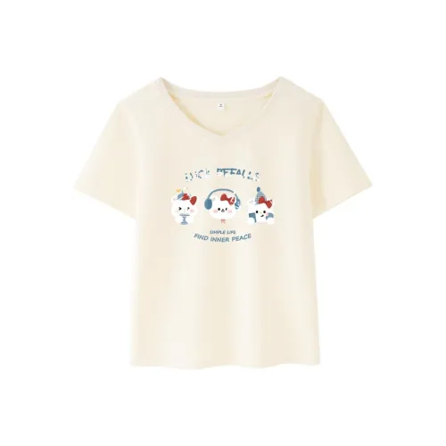 Женские футболки из хлопка