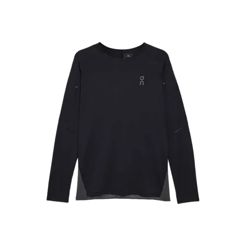 On Performance T-Shirt Мужская Черная | Eclipse Черная