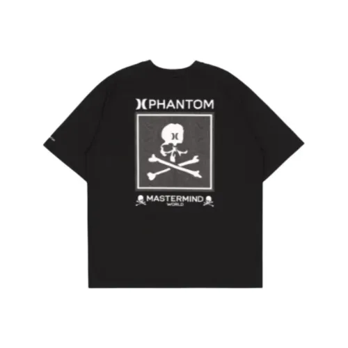 MASTERMIND WORLD Hurley Collaboration Collection Черная Унисекс Футболка