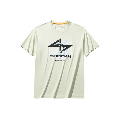 ANTA Basketball Collection Т-рубашка Мужская Росток Зеленый