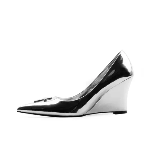 COLORFUL BRIDGE Клин-каблук Высокие каблуки Женские