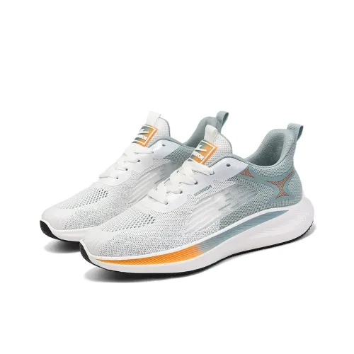 Warrior Спортивная повседневная обувь Мужская Белый Зеленый Оранжевый