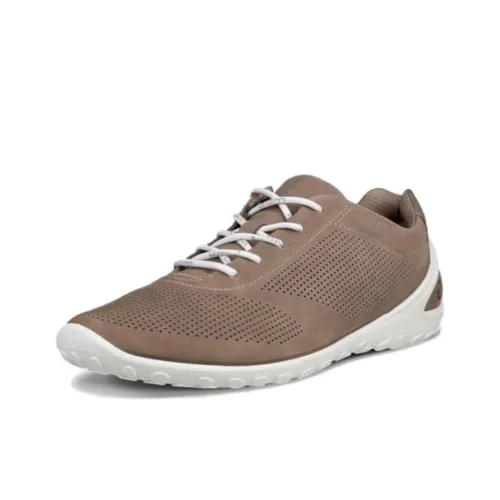 Ecco Мужская повседневная обувь, низкий топ, коричневый, мужской