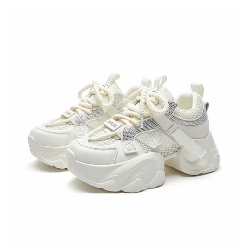 D Fuse SCANDINAVIA Легкий Низкий Топ Кроссовки с Толстой Подошвой Женские