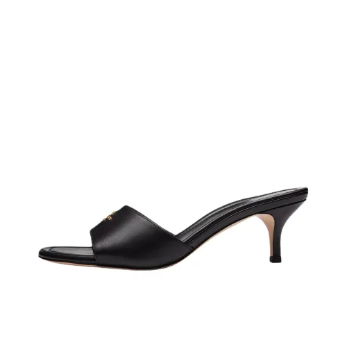 COACH Слипоны 5,7 см Женские Черные