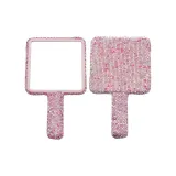 Розовый бриллиант, квадратное зеркальце