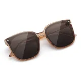 Прозрачная чайная оправа с чайными линзами