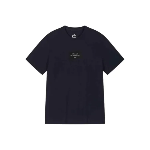 361° Running Collection Бег Т-Рубашка Мужская Супер-Черная