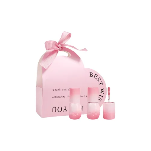 CHEERFLOR Сердцебиение Коробка с любовью LIP GLOSS Глянцевый Легкий для Смешивания Без следов PROOF