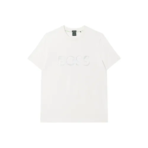 Hugo Boss T-Shirt Мужская Чисто Белая