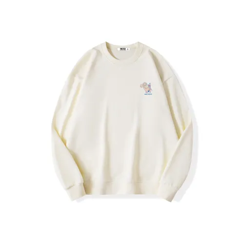 ONE PIECE Длинный рукав свитшот с оборванным плечом Унисекс