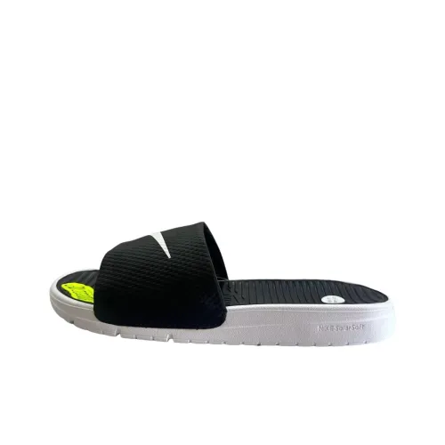 Nike Benassi Solarsoft Слипоны Черные Мужские