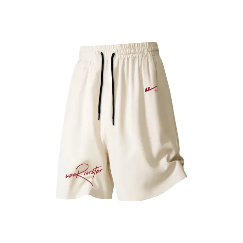 Warrior Huichao Riding The Wind Collection Повседневные шорты Унисекс