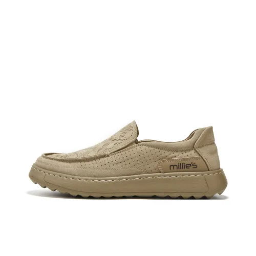 Millies Casual Низкий Топ Хаки Cut Out Мужской