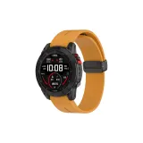 Желтый, быстрый выпуск, магнитная застежка, стиль позиционирования.