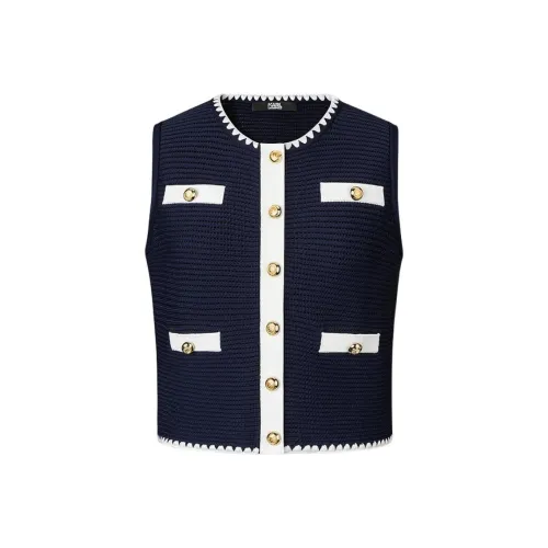 Karl Lagerfeld SS25 Жилет Женский Темно-синий