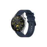 Морской синий, текстурированный, силиконовый.