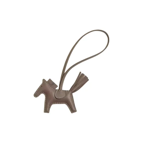 HERMES Rodeo Milo (фиолетовый) сумка с подвеской из овечьей кожи аксессуар для сумки маленький женский слоновая серый