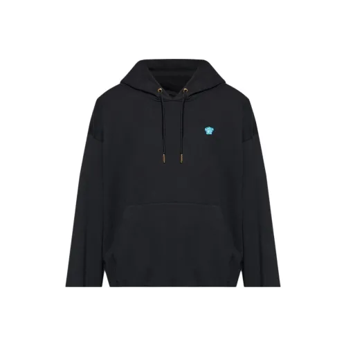 VERSACE Мужские черные свитшоты