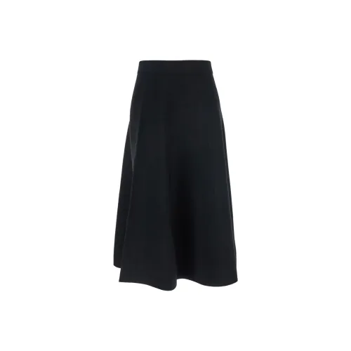 MaxMara Повседневный Длинный Юбка Женские Черный