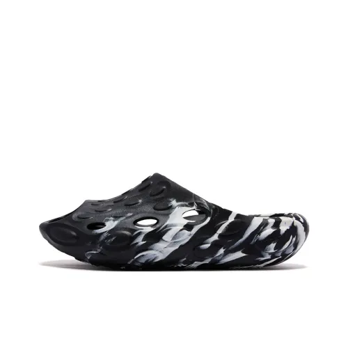 MERRELL Hydro Slide 2 Противоскользящие На открытом воздухе Водонепроницаемые Пляжные сандалии Мужские Чернильно-черный