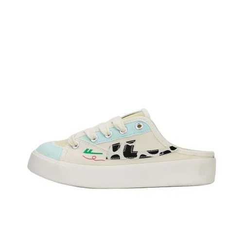 Warrior Износостойкие противоскользящие домашние тапочки для женщин бежево-циановые и черные