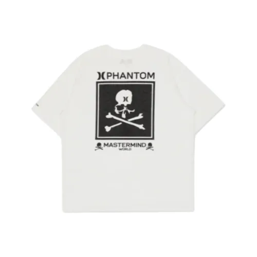 MASTERMIND WORLD Hurley Collaboration Collection Белая Унисекс Футболка