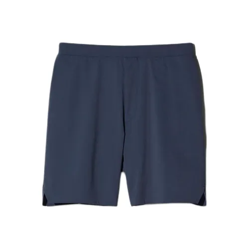 UNIQLO Темно-синие унисекс повседневные шорты