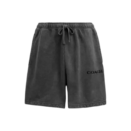 COACH SS25 Повседневные шорты Мужские Черные