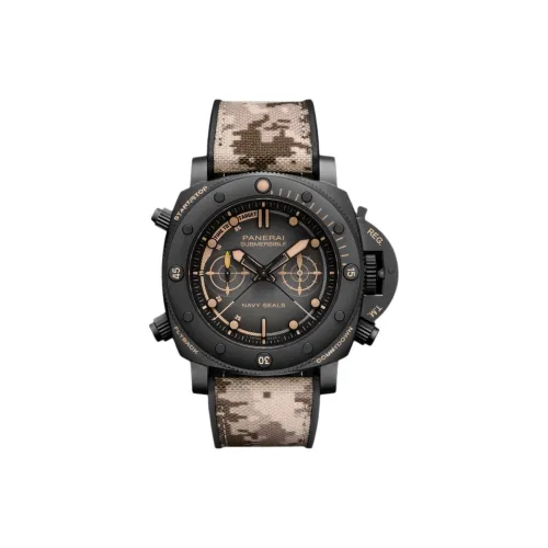 PANERAI Автоматический Механический Механизм Мужские Часы 47 мм Черный