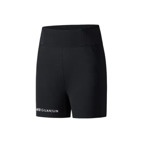 Anta Черные Женские Спортивные Шорты