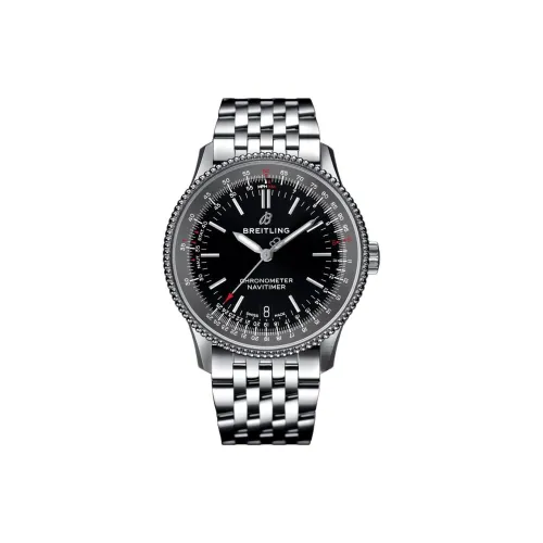 BREITLING Aviation Chronograph Collection Автоматический Механический Часы Мужские Циферблат 38 мм Черный