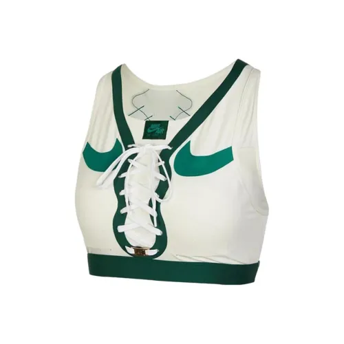 Nike Air FORCE 1 Dri Fit Бело-зеленый Женское Спортивное белье