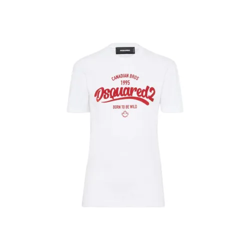 DSQUARED 2 T-рубашка Женская Белая