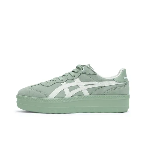 Onitsuka Tiger Tokuten Slip-resistant Abrasion-resistant Low Top Casual Women's Mint Green Onitsuka Tiger Tokuten Противоскользящий Устойчивый к истиранию Низкий Топ Повседневный Женский Мятно-зеленый